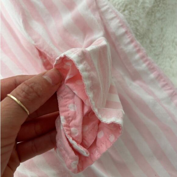 Victoria's‎ Secret Shirt Night Gown Button Front Sleep Strip Dress Size Large - Picture 5 of 5